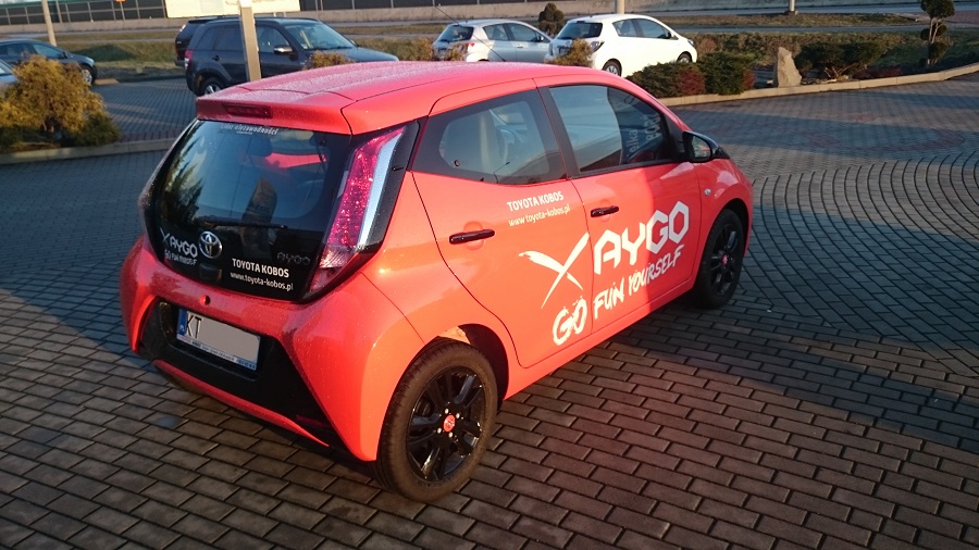 Toyota Aygo XCity+SmartSkóra+Cool Benzyna, 2014 r