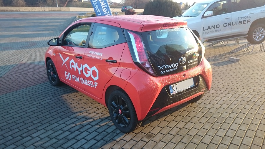 Toyota Aygo XCity+SmartSkóra+Cool Benzyna, 2014 r