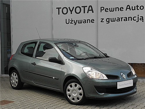 Renault Clio III Clio 1.2 16V Expression Benzyna, 2007 r.