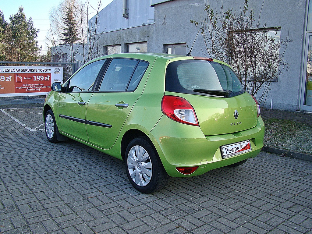 Renault Clio III Clio 1.2 TCE Alize Benzyna, 2009 r