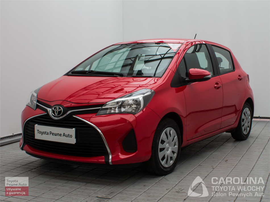 Toyota Yaris 1.0 Active Benzyna, 2014 r.