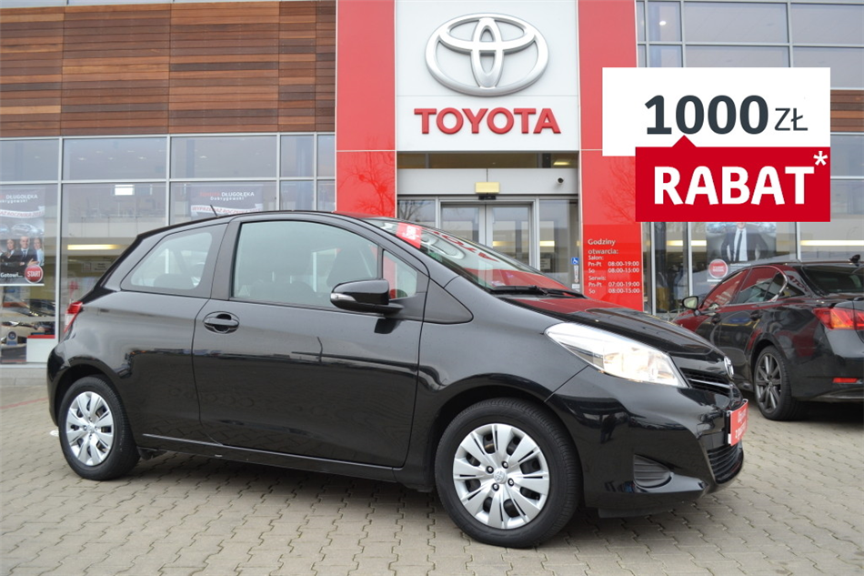 Toyota Yaris  1.0 Sprint Benzyna + LPG, 2012 r.