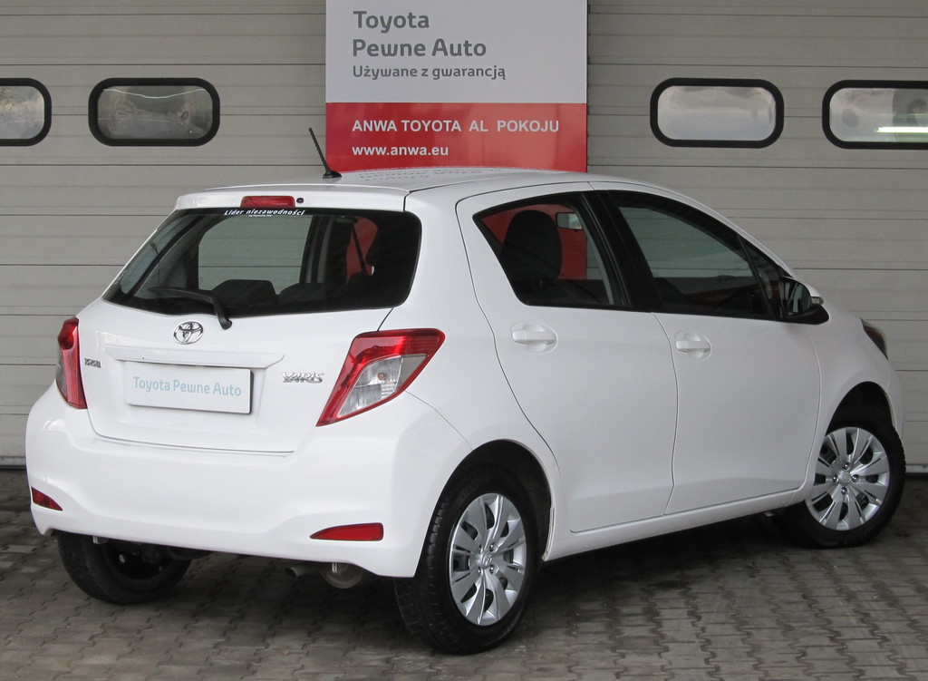 Toyota Yaris 1.0 Active Benzyna, 2014 r. autoranking.pl