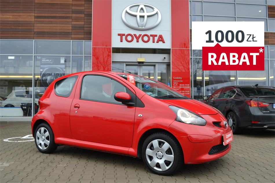 Toyota Aygo  1.0 VVT-i Luna A/C Benzyna, 2008 r.