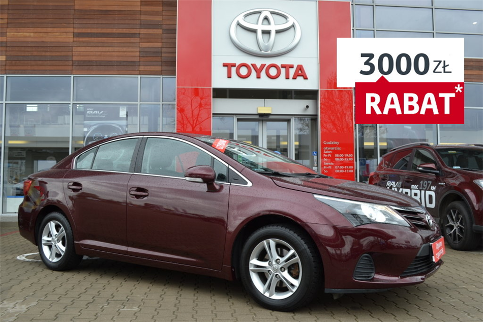 Toyota Avensis  1.8 Luna Benzyna, 2012 r.