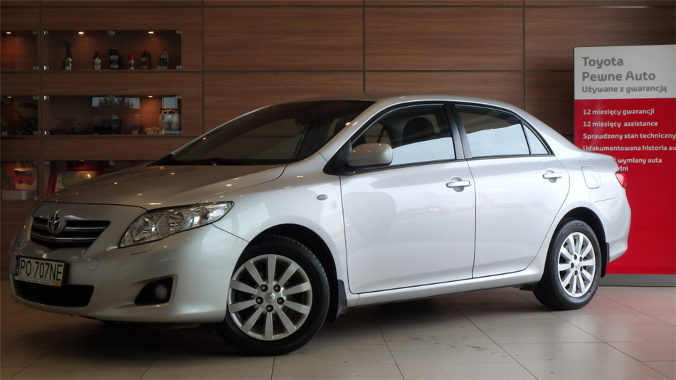 Toyota Corolla  1.33 VVT-i Premium Benzyna, 2009 r.
