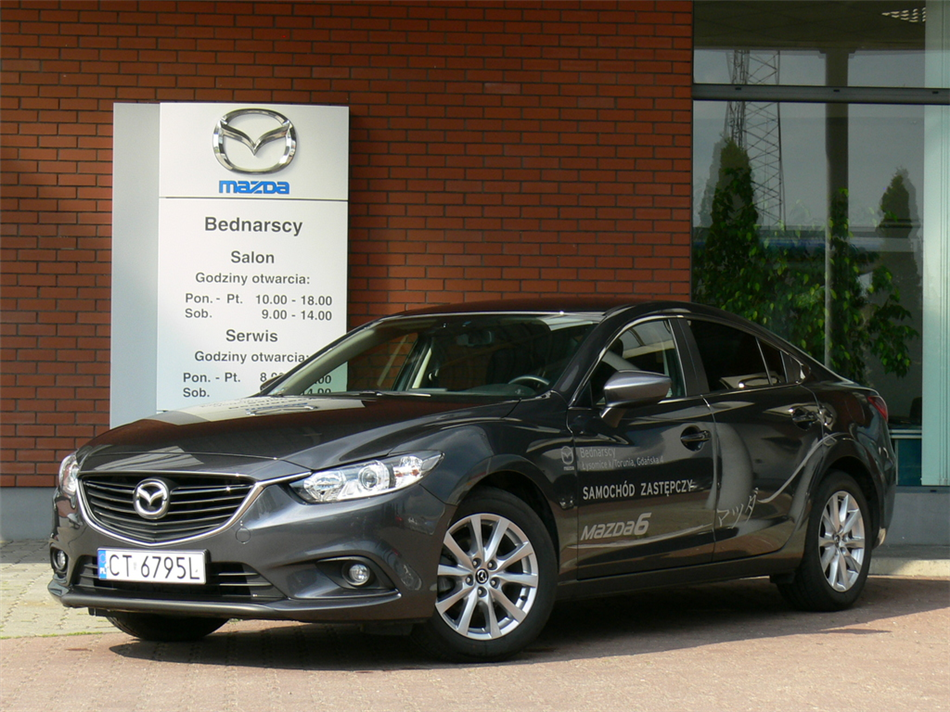 Mazda 6 2.0 165KM SkyMOTION + NAVI Benzyna, 2015 r.