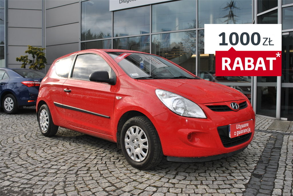 Hyundai i20  1.2 Classic + Benzyna, 2010 r.