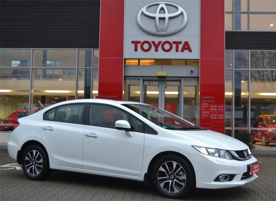 Honda Civic  1.8 Executive Benzyna, 2015 r.