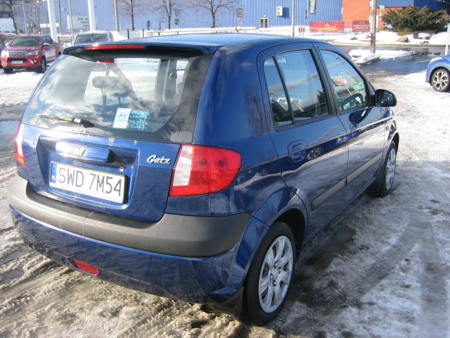 Hyundai Getz 1.1 66KM Style Benzyna, 2006 r. autoranking.pl