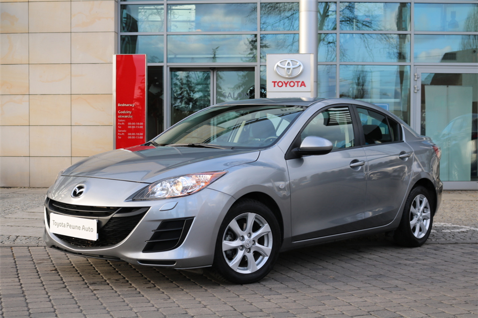 Mazda 3 1.6 MZR 105KM Exclusive Benzyna, 2010 r.