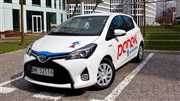 Toyota Yaris Hybrid już dostępna w systemie Panek CarSharing