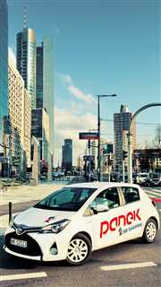 Toyota Yaris Hybrid już dostępna w systemie Panek CarSharing