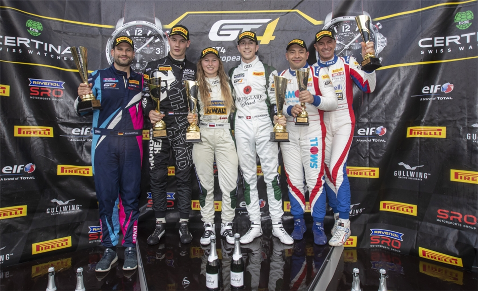 Pierwsze zwycięstwo Gosi Rdest za kierownicą Audi w GT4