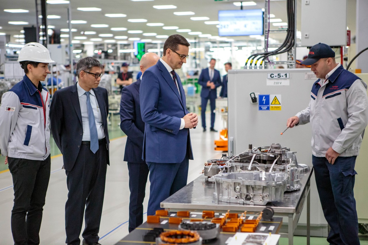 Polska fabryka Toyoty podwoi produkcję elektrycznych
