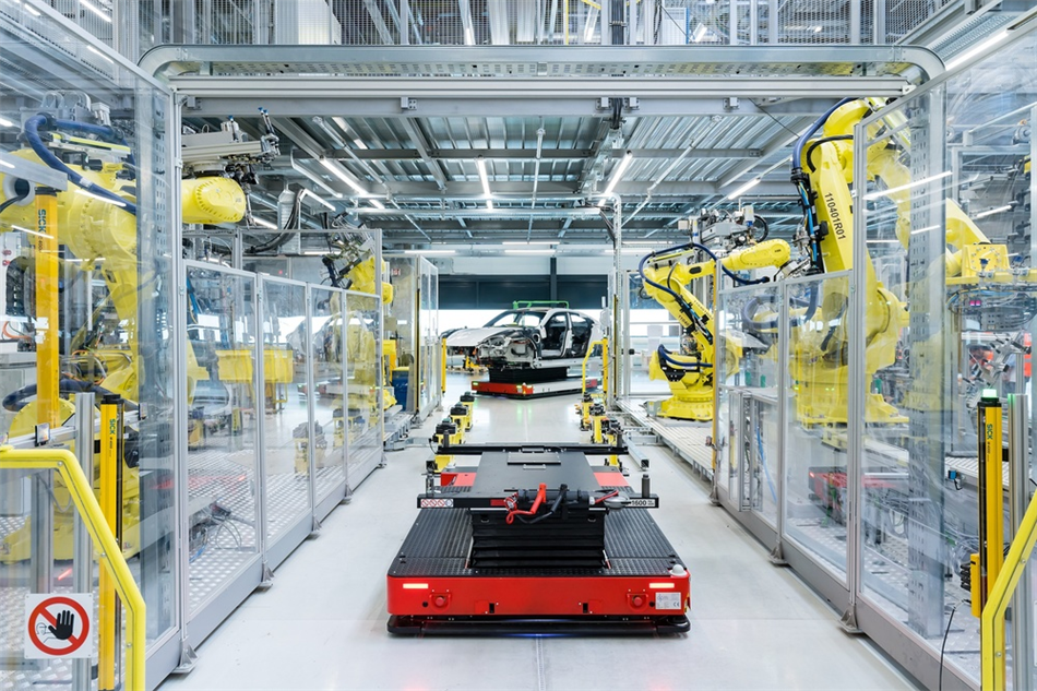 Fabryka przyszłość , czyli gdzie powstaje Porsche Taycan