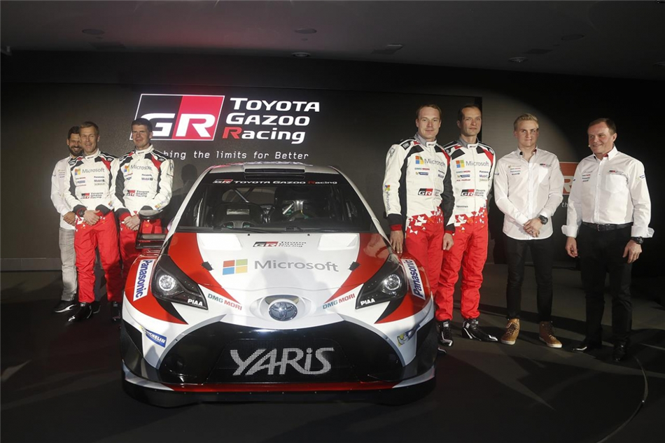 Debiut Toyoty Yaris WRC oraz pełny skład zespołu TOYOTA GAZOO Racing WRC