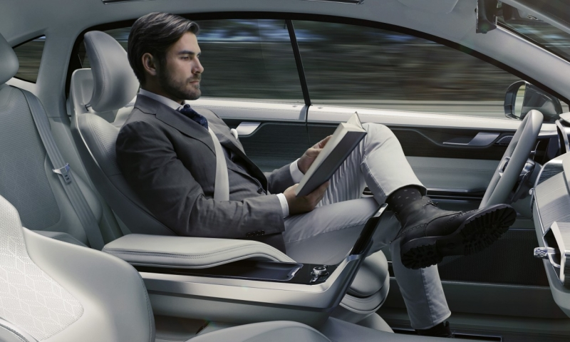 Volvo Concept 26 samoprowadzące się auto przyszłości