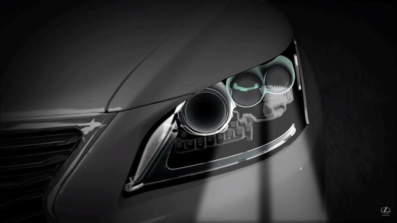 Jak działa funkcja adaptacyjnych świateł drogowych Lexus