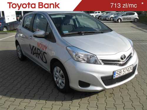 Toyota Yaris 1.33 Premium +Cool Benzyna, 2013 r.