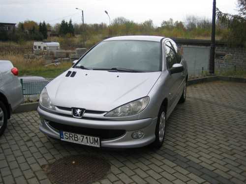 Peugeot 206 1.4 HDI U Move Diesel, 2007 r.