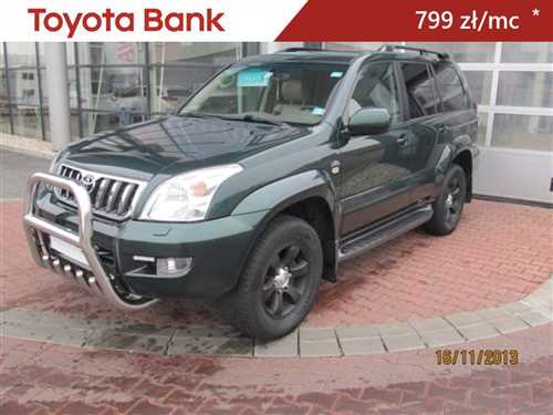 Toyota Land Cruiser 120/150 X 7 OSOBOWY Diesel, 2005 r.
