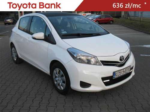 Toyota Yaris 1.33 Active Benzyna, 2013 r.