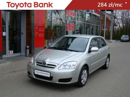 Toyota Corolla 1.4D4D POLARIS IDEALNA Diesel, 2006 r.