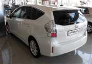 Toyota Prius Prius+ 7os HYBRYDA biała Perła Hybryda, 2013 r.