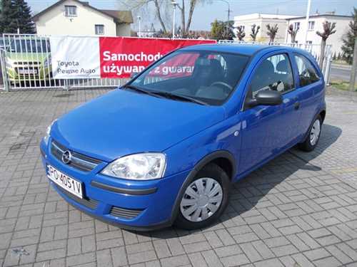 Opel Corsa c Corsa 1.0 12V Enjoy Benzyna, 2005 r.